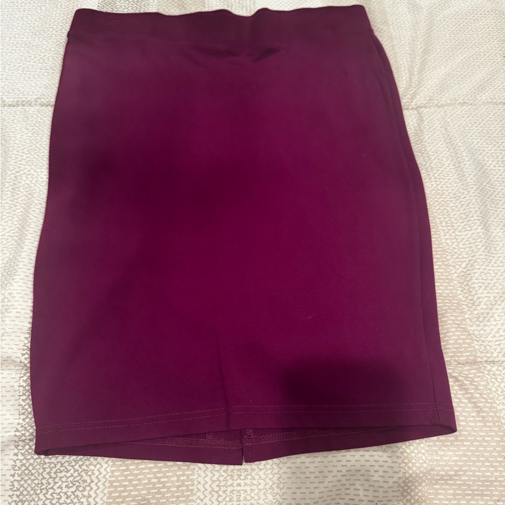Torrid Red Mini Pencil Skirt for Work